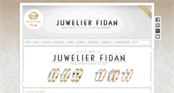 Desktop Screenshot of juwelier-fidan.de